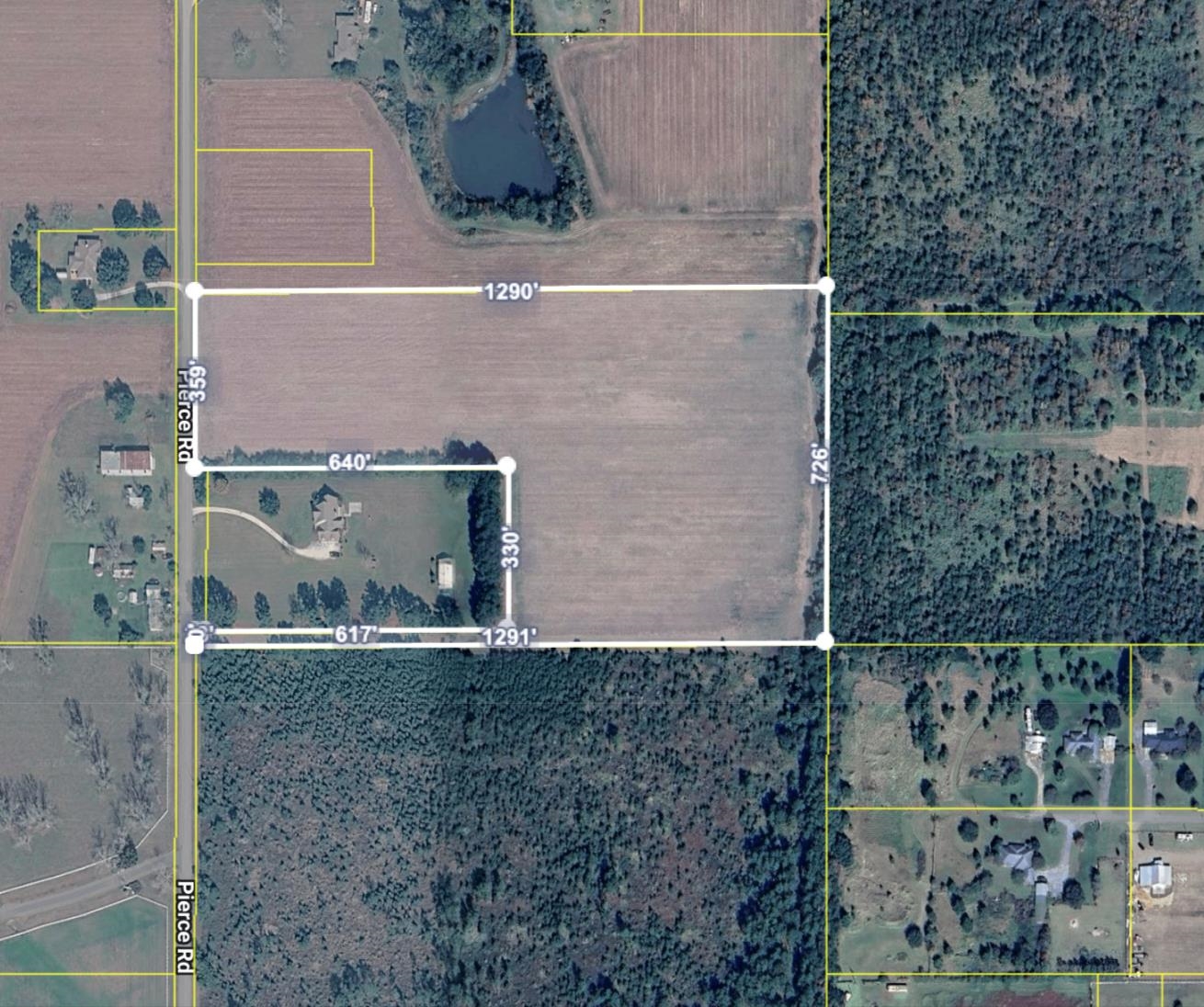 0 Pierce Road Fairhope, AL 36532 - Photo 1 of 1 Map