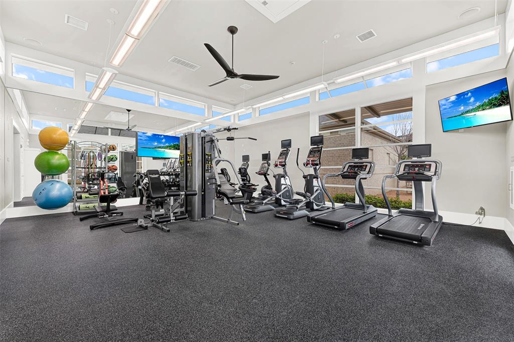 651 Watters Road, Unit 7406 Allen, TX 75013 - Photo 12 of 37 Well-equipped fitness center
