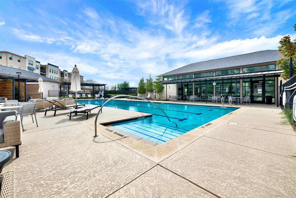 651 Watters Road, Unit 7406 Allen, TX 75013 - Photo 13 of 37 Extra large clubhouse overlooks pool area