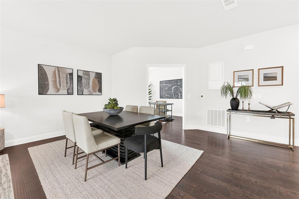 651 Watters Road, Unit 7406 Allen, TX 75013 - Photo 6 of 37 Formal dining area looking into the office