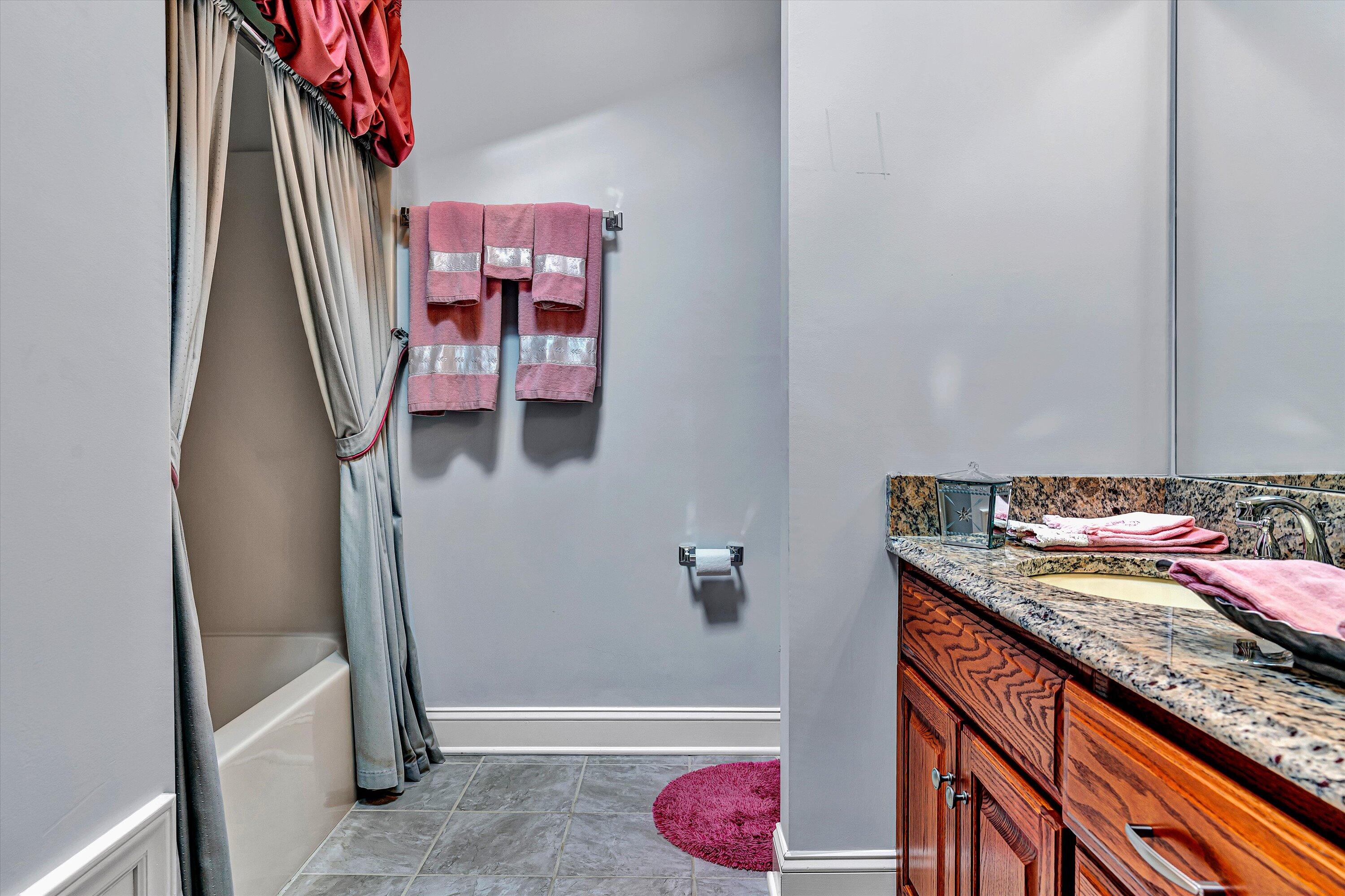 540 Cedar Ridge Road Union Hall, VA 24176 - Photo 27 of 46 a bathroom with a sink and a mirror