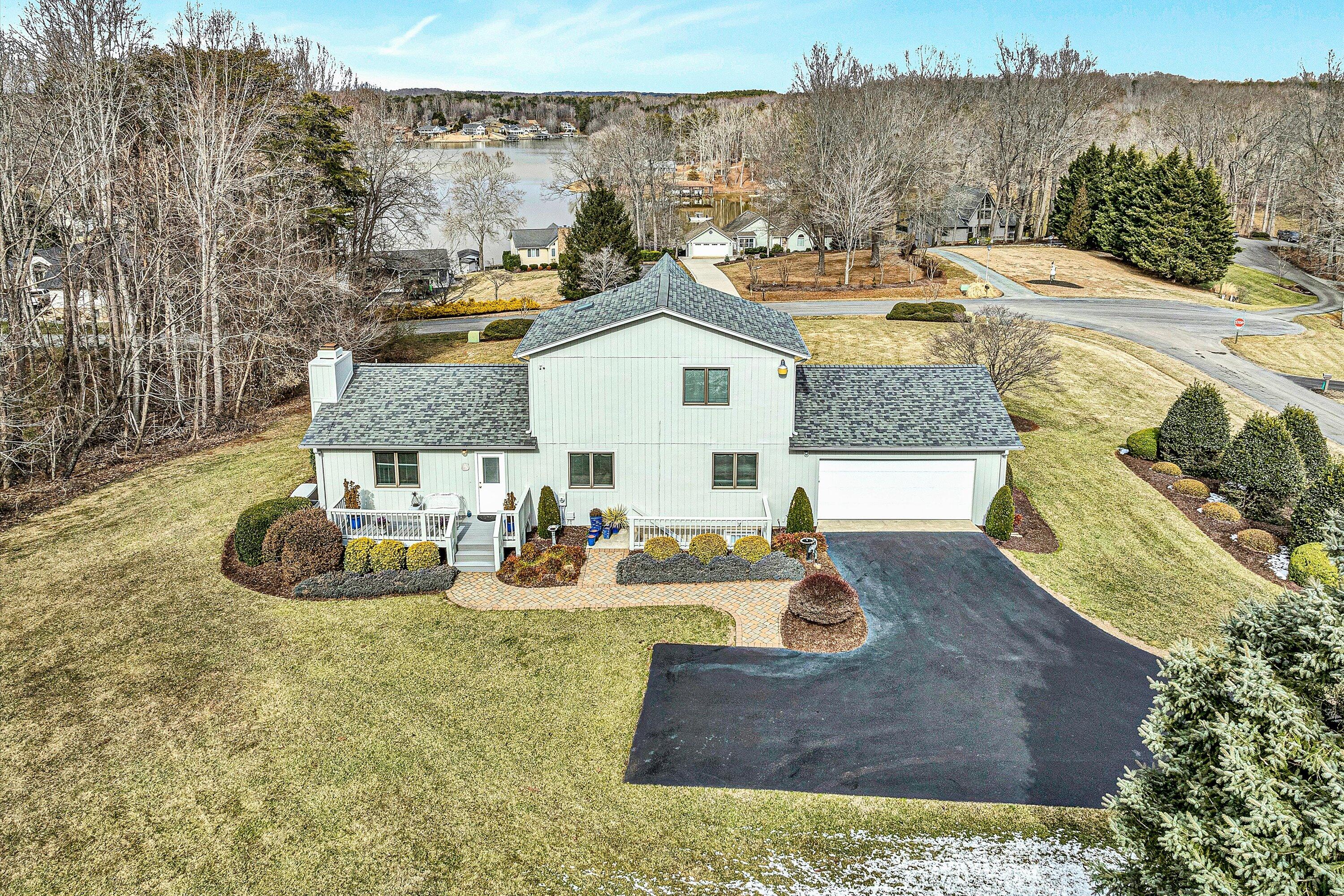 540 Cedar Ridge Road Union Hall, VA 24176 - Photo 39 of 46 a view of a house with patio