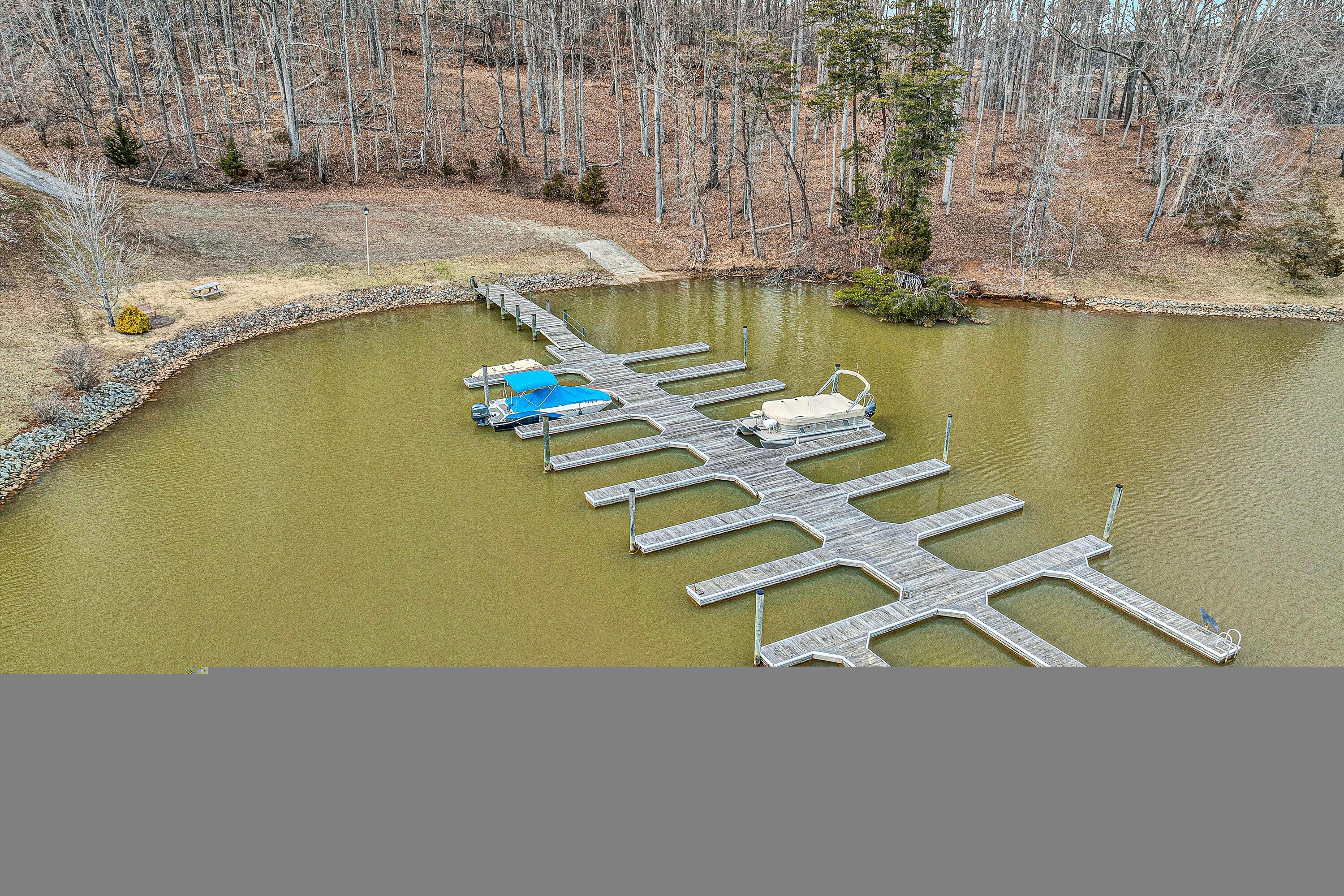 540 Cedar Ridge Road Union Hall, VA 24176 - Photo 45 of 46 a view of a lake with outdoor space