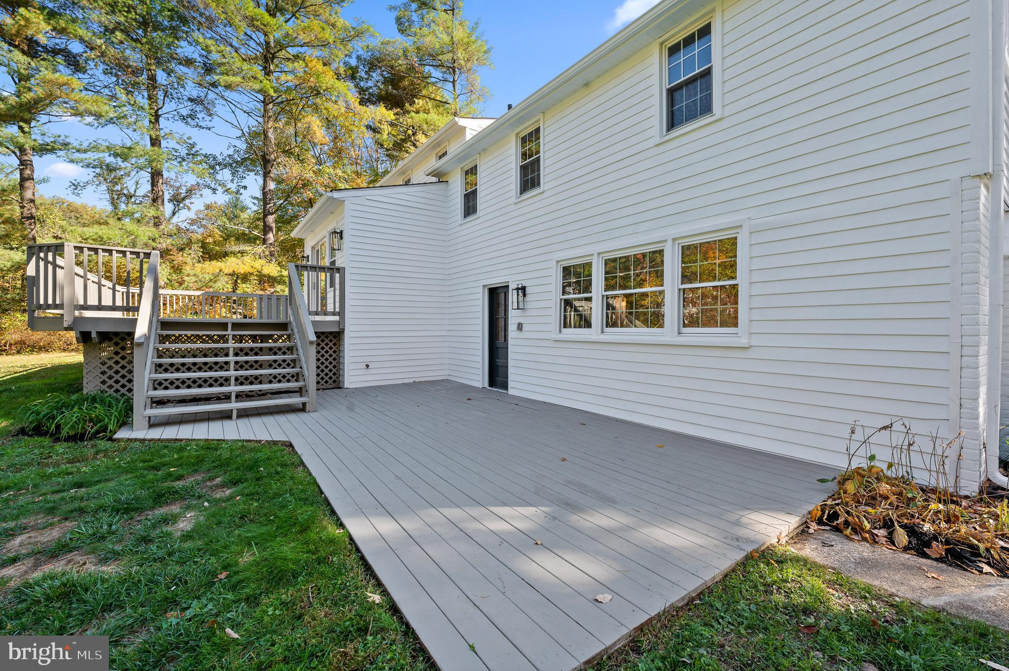 190 Woodstock Road Villanova, PA 19085 - Photo 44 of 52 Deck off of lower level family room