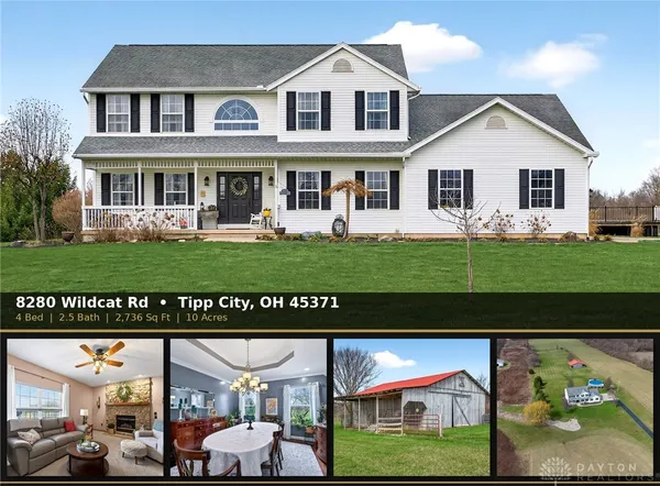 $739,900 | 8280 Wildcat Road, Tipp City, OH 45371