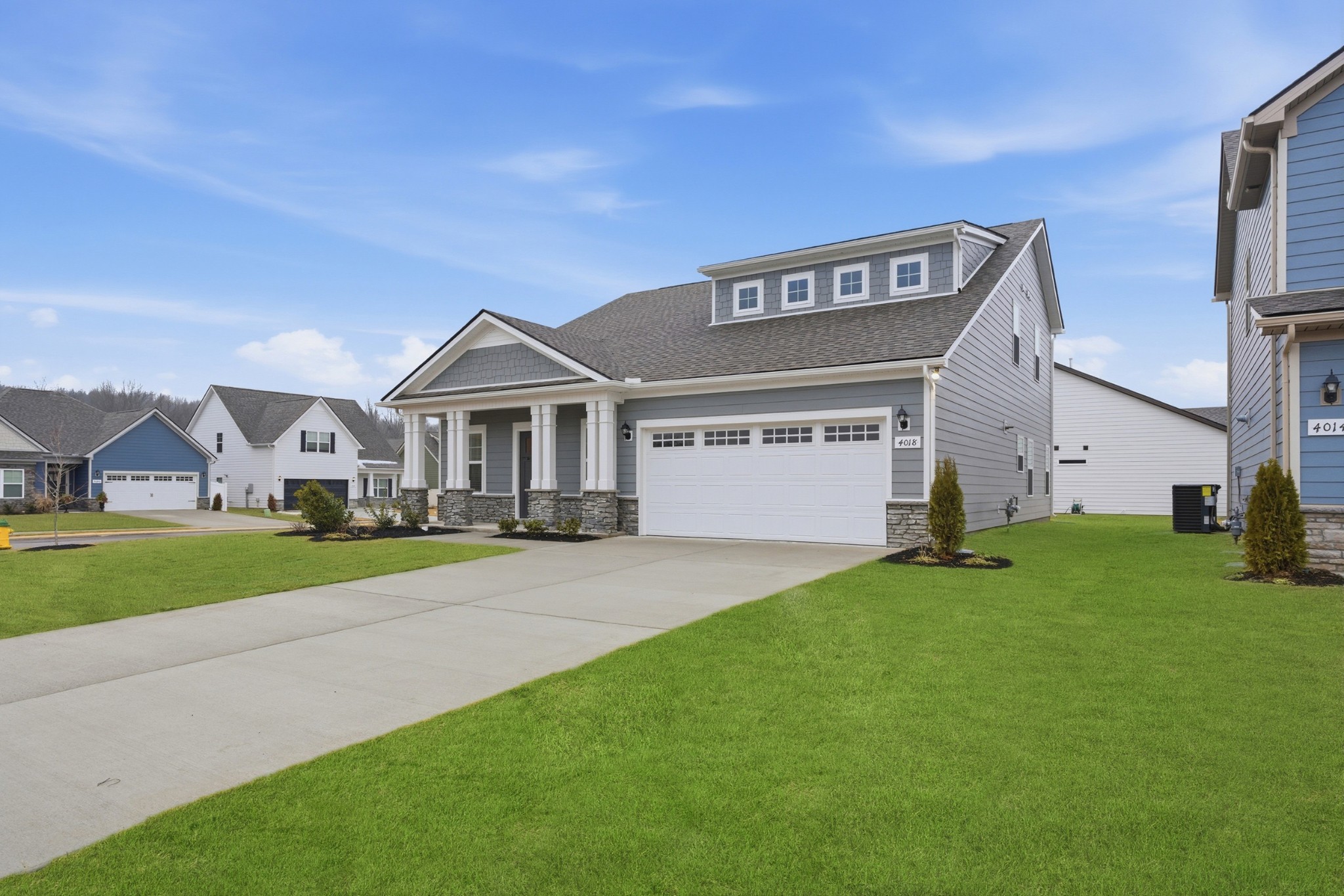 4018 Colleton Lane Rockvale, TN 37153 - Photo 24 of 34 a view of an house with backyard and garden