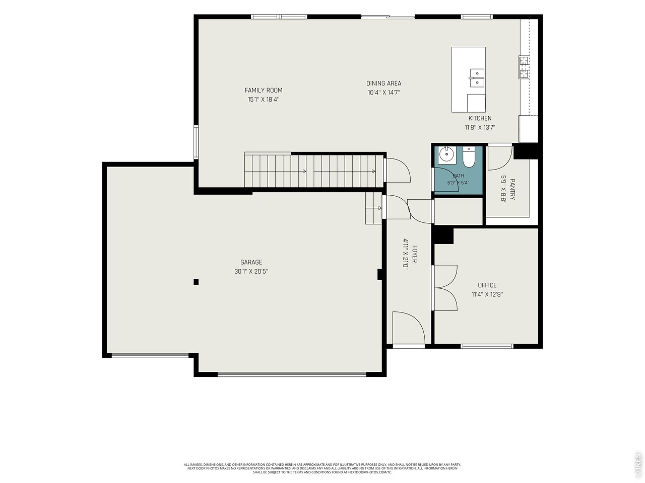 1378 Sun River Road Berthoud, CO 80513 - Photo 31 of 33 Main Floor Plan