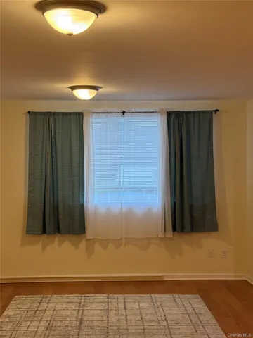 a view of wooden door