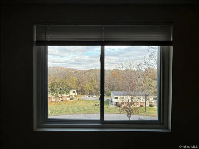 a view of sky from window