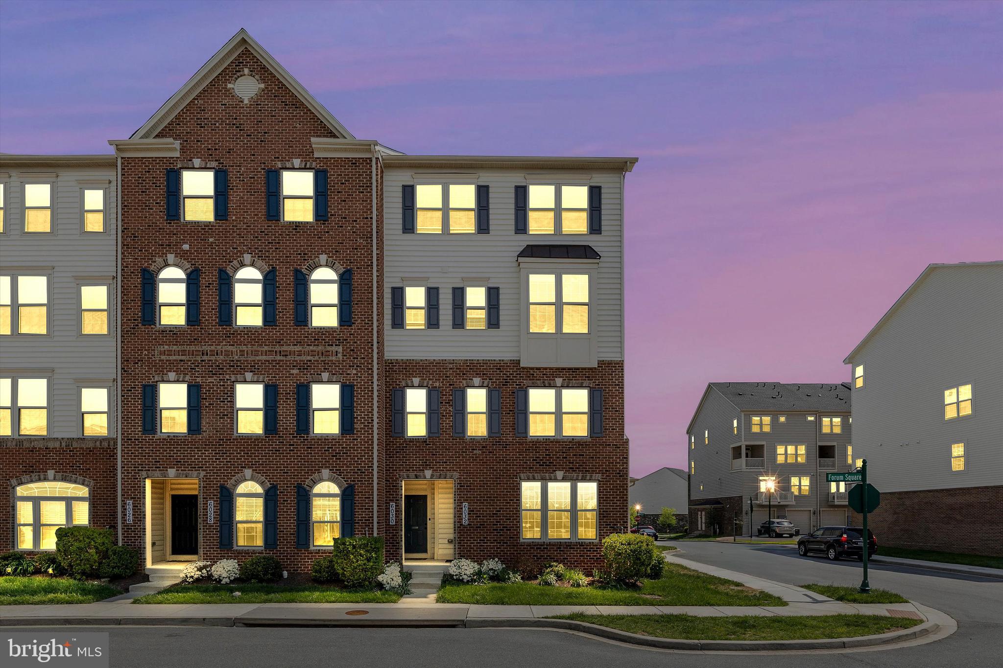 6032 Forum Square Frederick, MD 21703 - Photo 28 of 40 The unit glows at night!