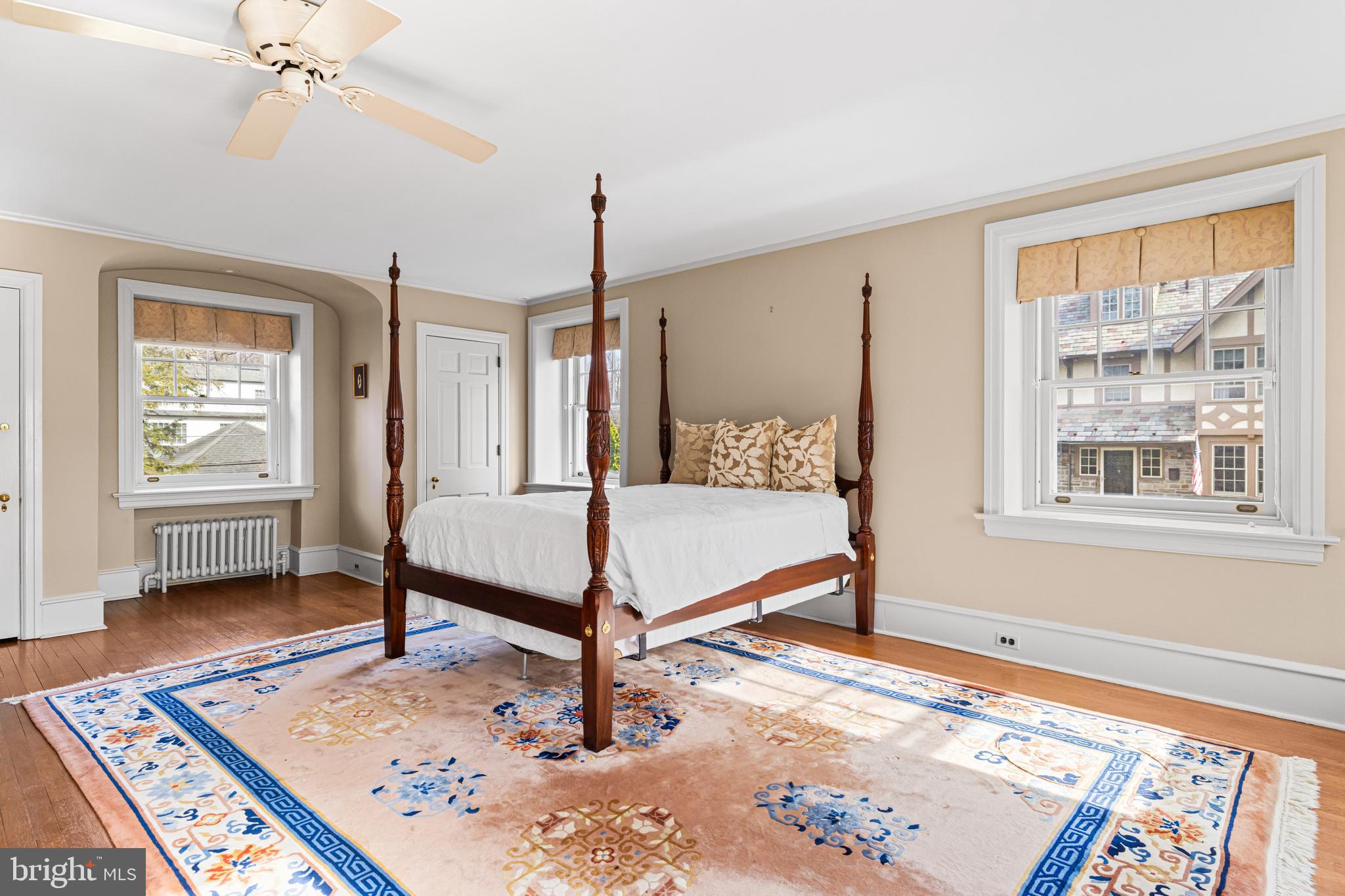 764 Glen Road Jenkintown, PA 19046 - Photo 22 of 57 a bedroom with furniture window and a rug