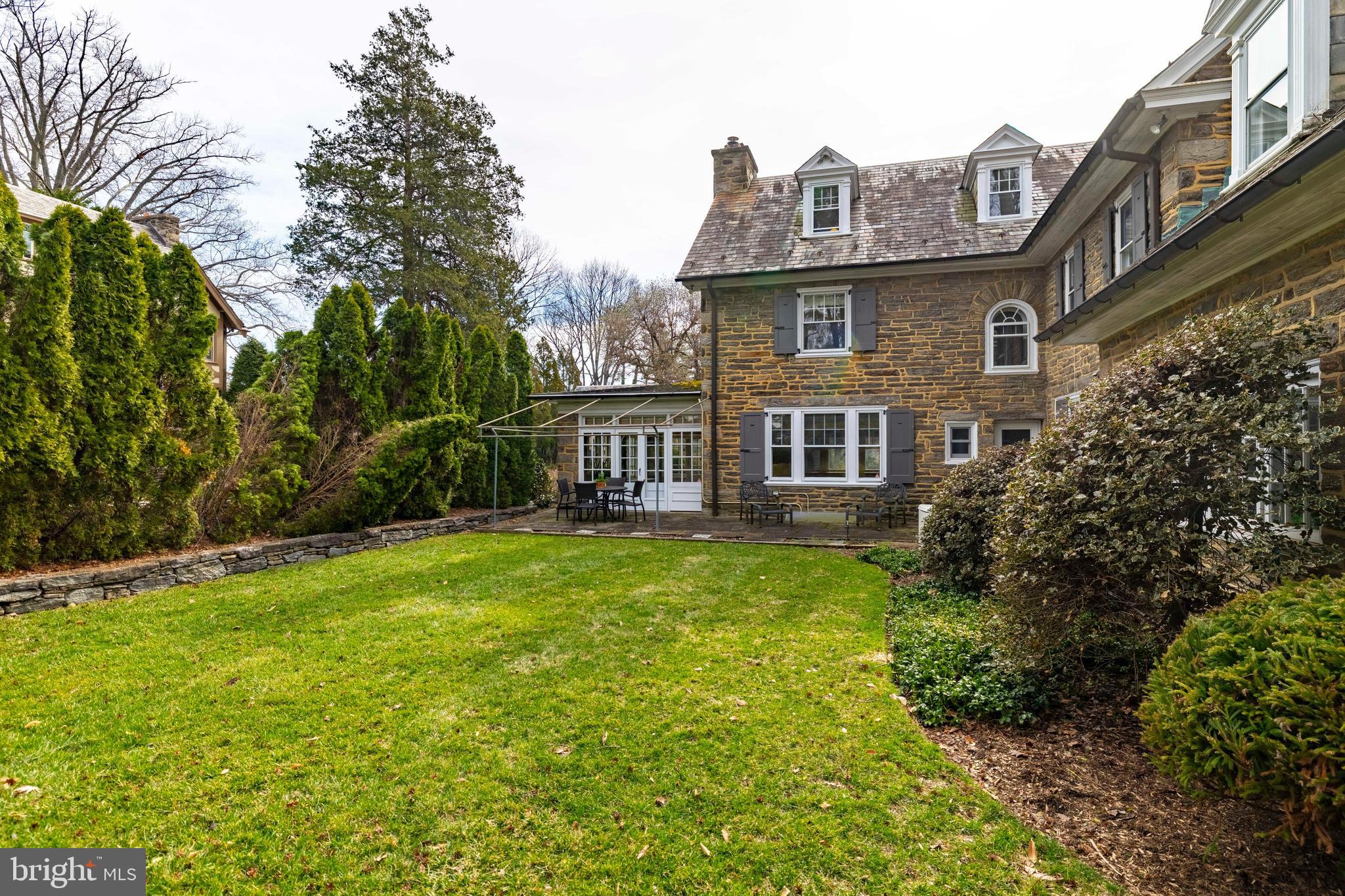 764 Glen Road Jenkintown, PA 19046 - Photo 38 of 57 a view of a house with a backyard