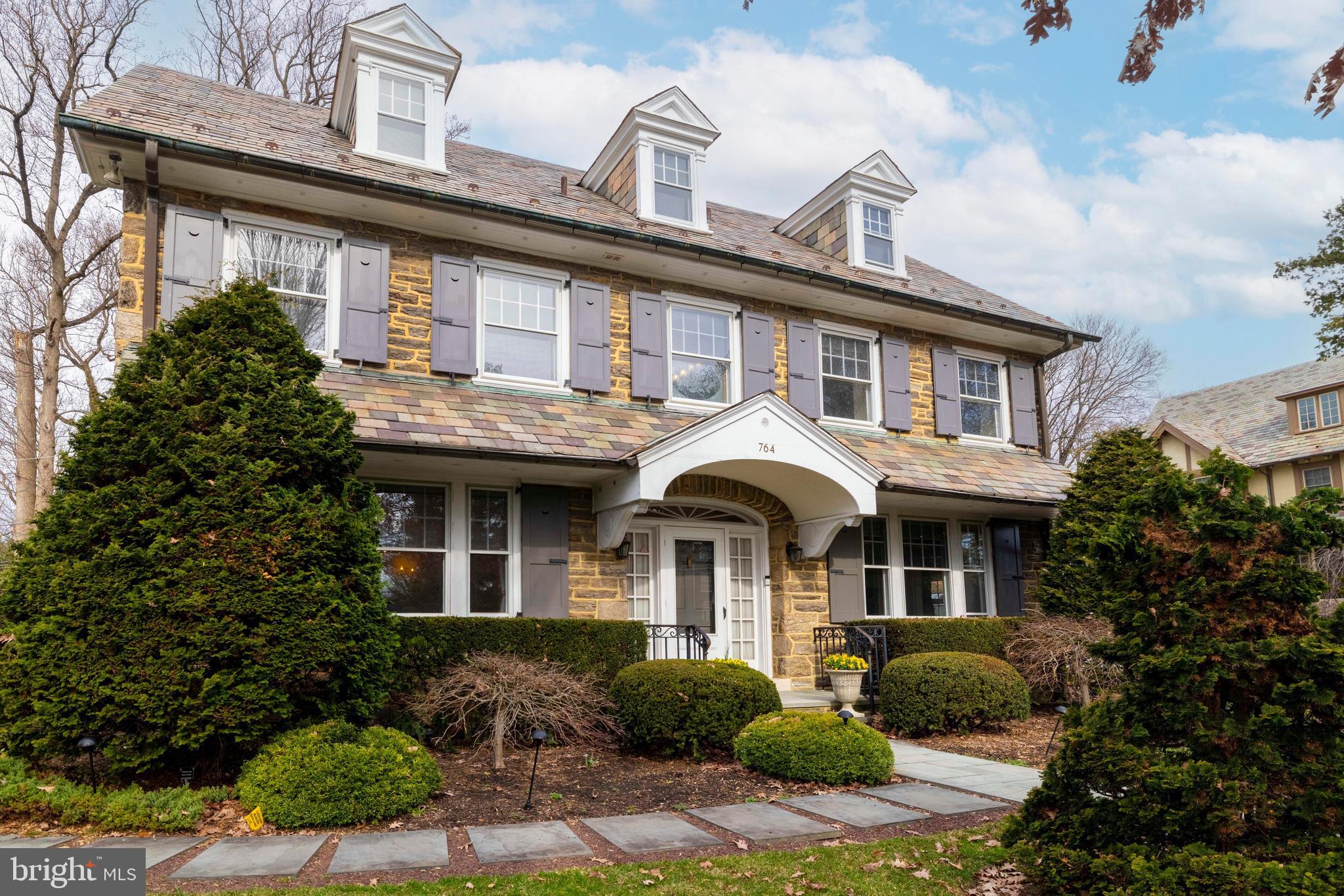 764 Glen Road Jenkintown, PA 19046 - Photo 4 of 57 a front view of a house