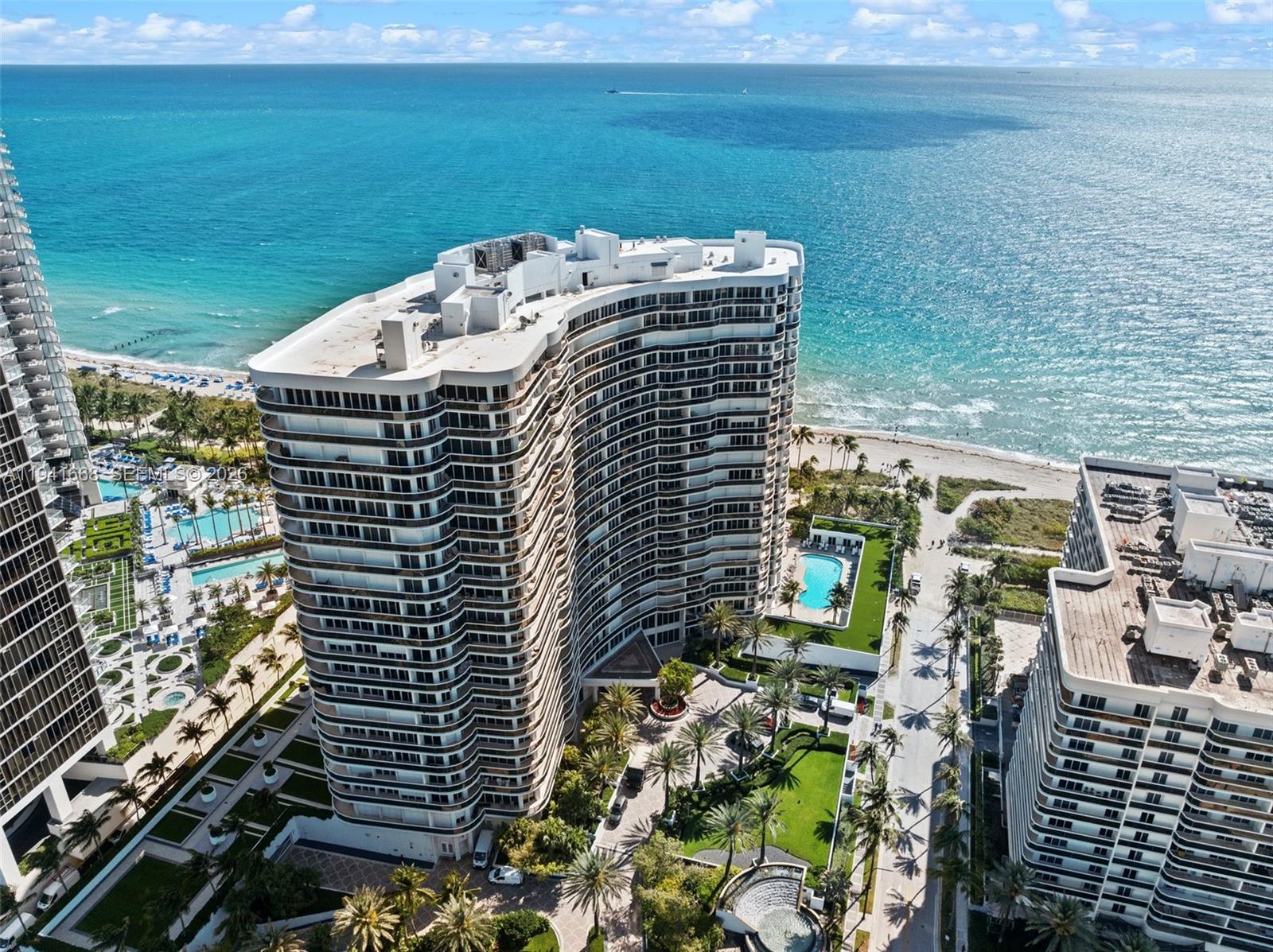 9601 Collins Avenue, Unit 908 Bal Harbour, FL 33154 - Photo 29 of 29 a view of a city with an ocean view