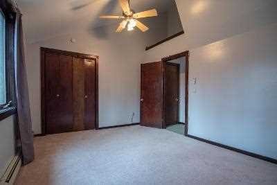44 Flower Road East Fishkill, NY 12533 - Photo 25 of 30 an empty room with closet and a chandelier fan