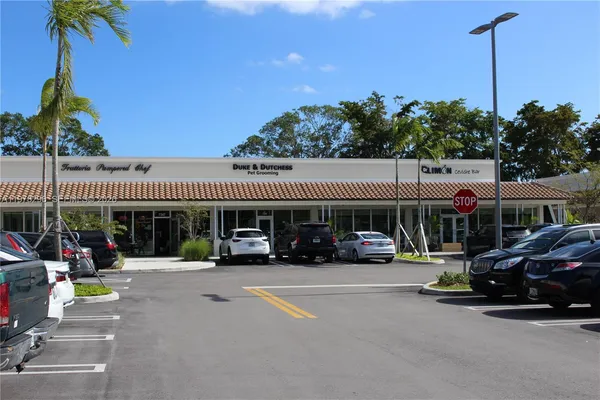 a sign that is sitting in front of a tree