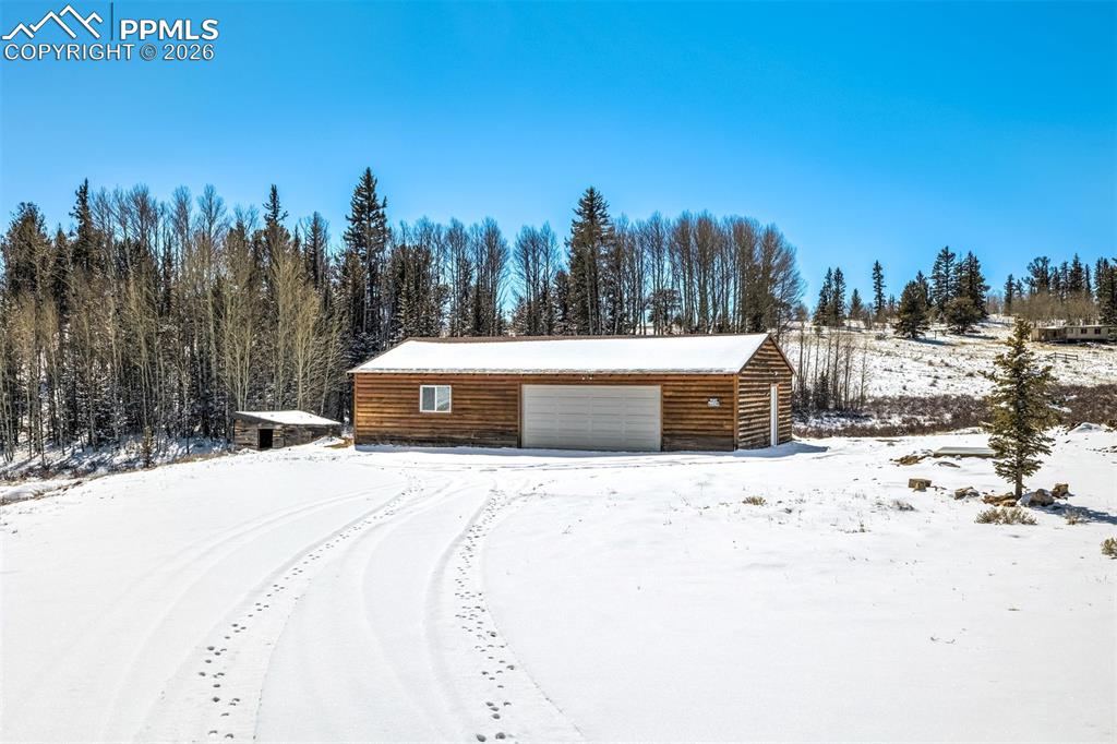 538 Remington Road Como, CO 80432 - Photo 4 of 19 a view of a terrace with trees
