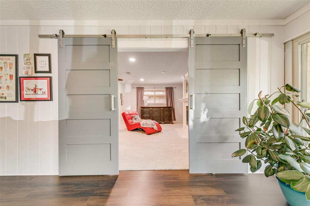 805 Crowley Road Arlington, TX 76012 - Photo 18 of 30 a view of a entryway with wooden floor