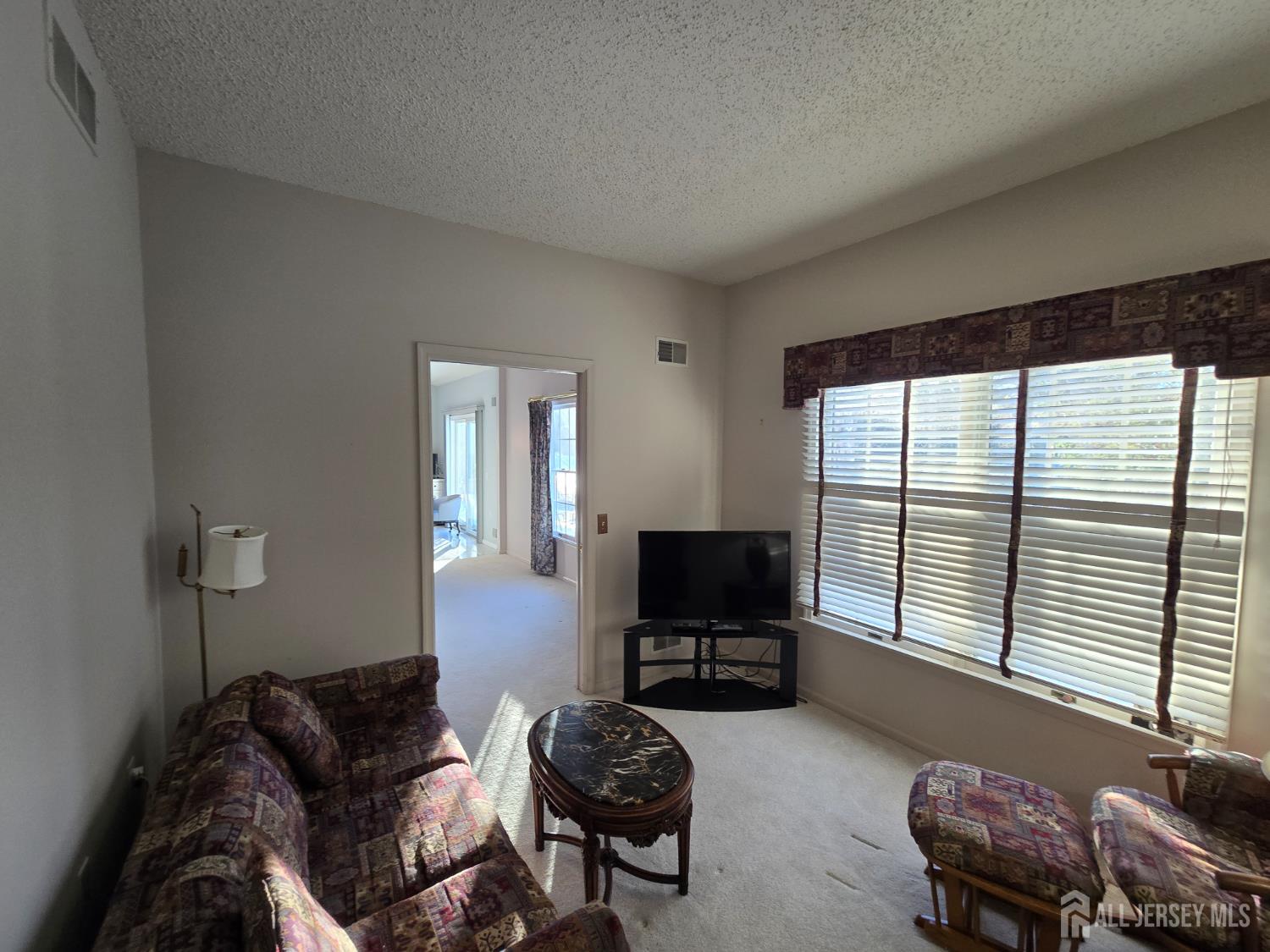 133 Chichester Road Monroe Township, NJ 08831 - Photo 18 of 25 a living room with furniture a flat screen tv and a window