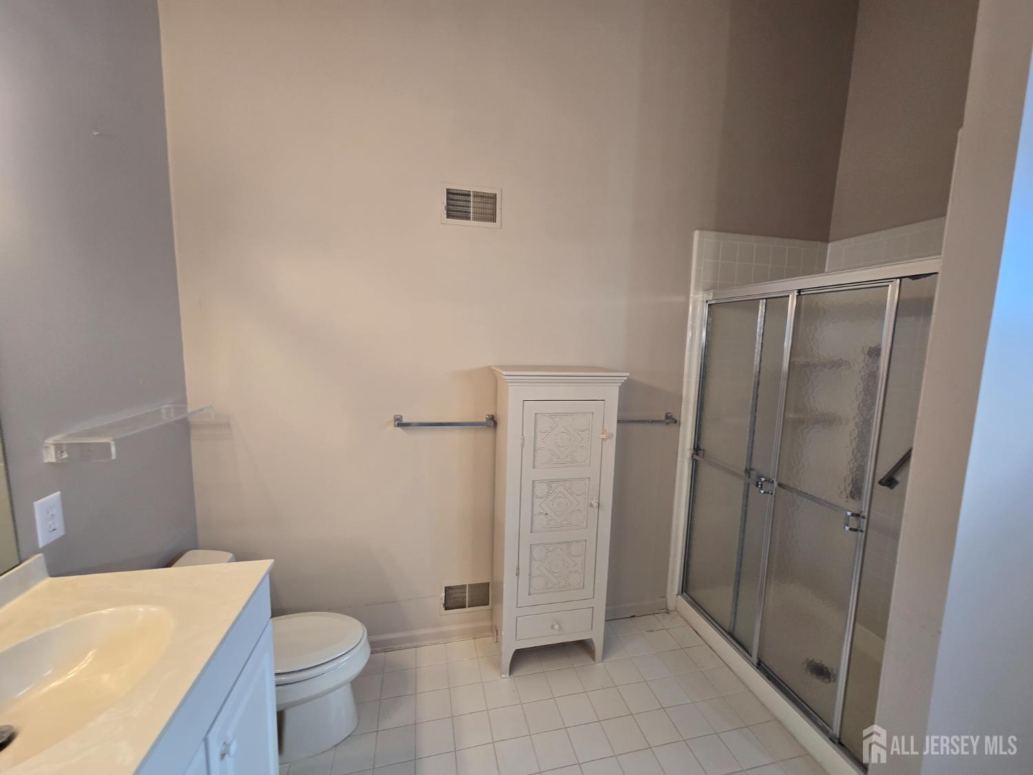 133 Chichester Road Monroe Township, NJ 08831 - Photo 10 of 25 a bathroom with a granite countertop sink toilet and shower