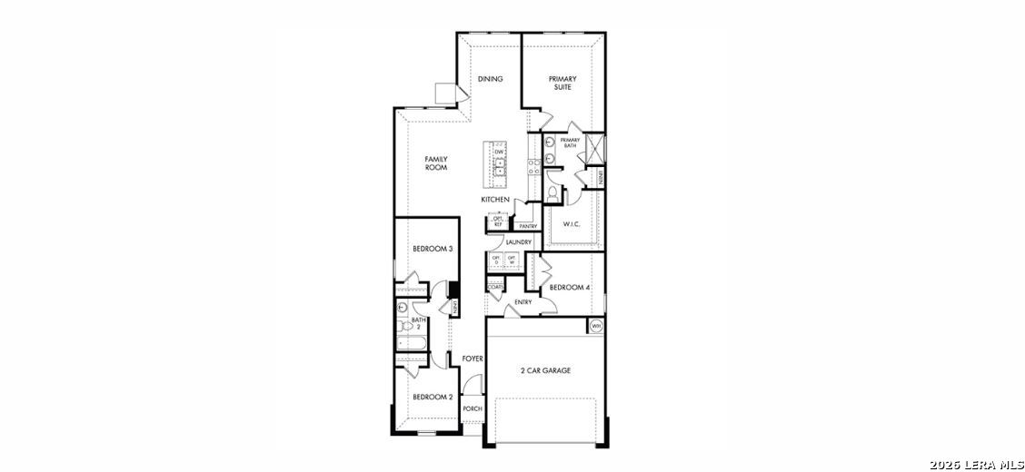2926 Clemente Way Converse, TX 78109 - Photo 11 of 13 a picture of floor plan