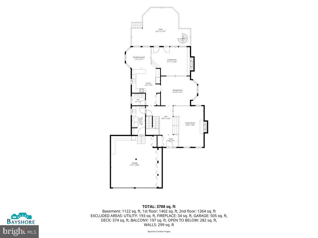 980 South River Landing Road Edgewater, MD 21037 - Photo 74 of 76 Main Level Floor Plan