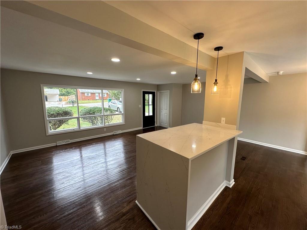 314 Summit Road High Point, NC 27265 - Photo 11 of 23 Kitchen to Living room