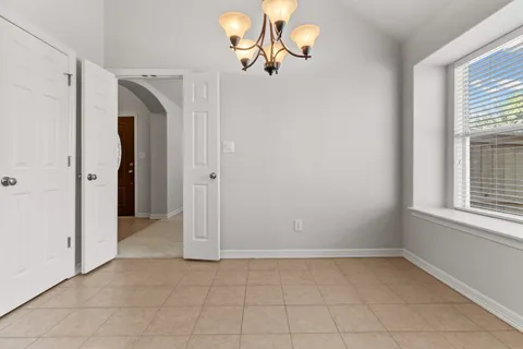 a view of an empty room with window