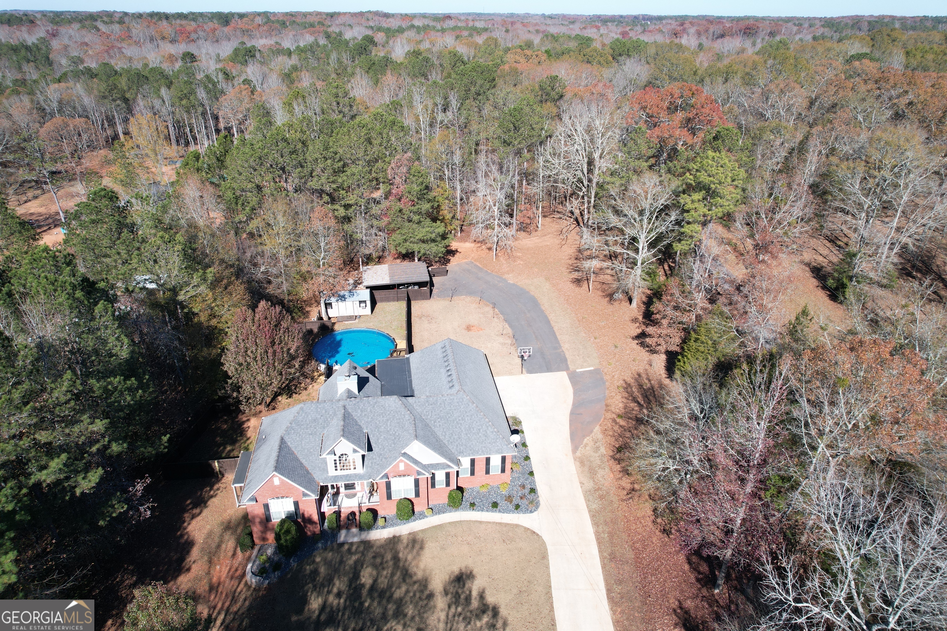 430 Bethany Road Covington, GA 30016 - Photo 3 of 39 an aerial view of a house with a yard
