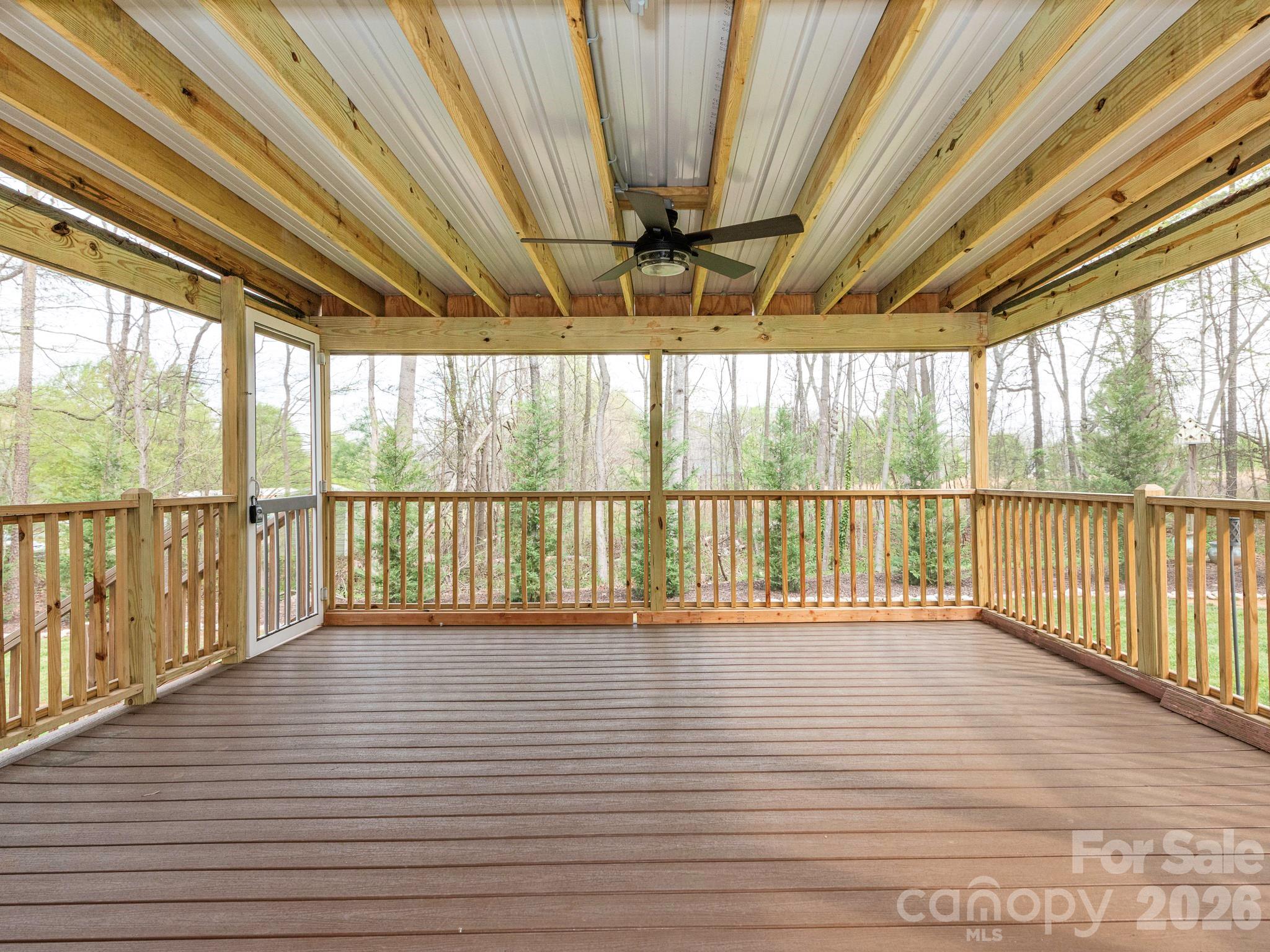 8202 Karriker Road Kannapolis, NC 28081 - Photo 10 of 12 a view of hallway with wooden floor