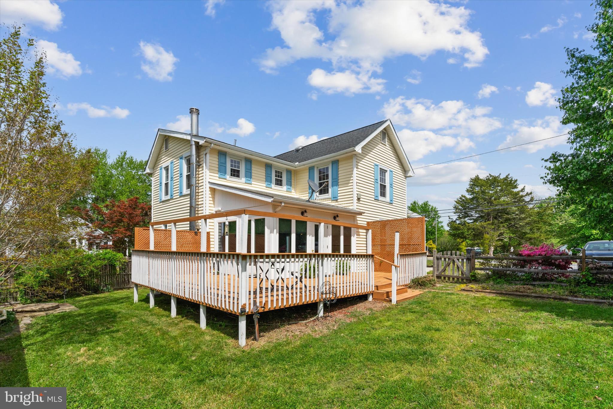 9035 Fairground Road Bel Alton, MD 20611 - Photo 25 of 36 Rear of Home/Deck