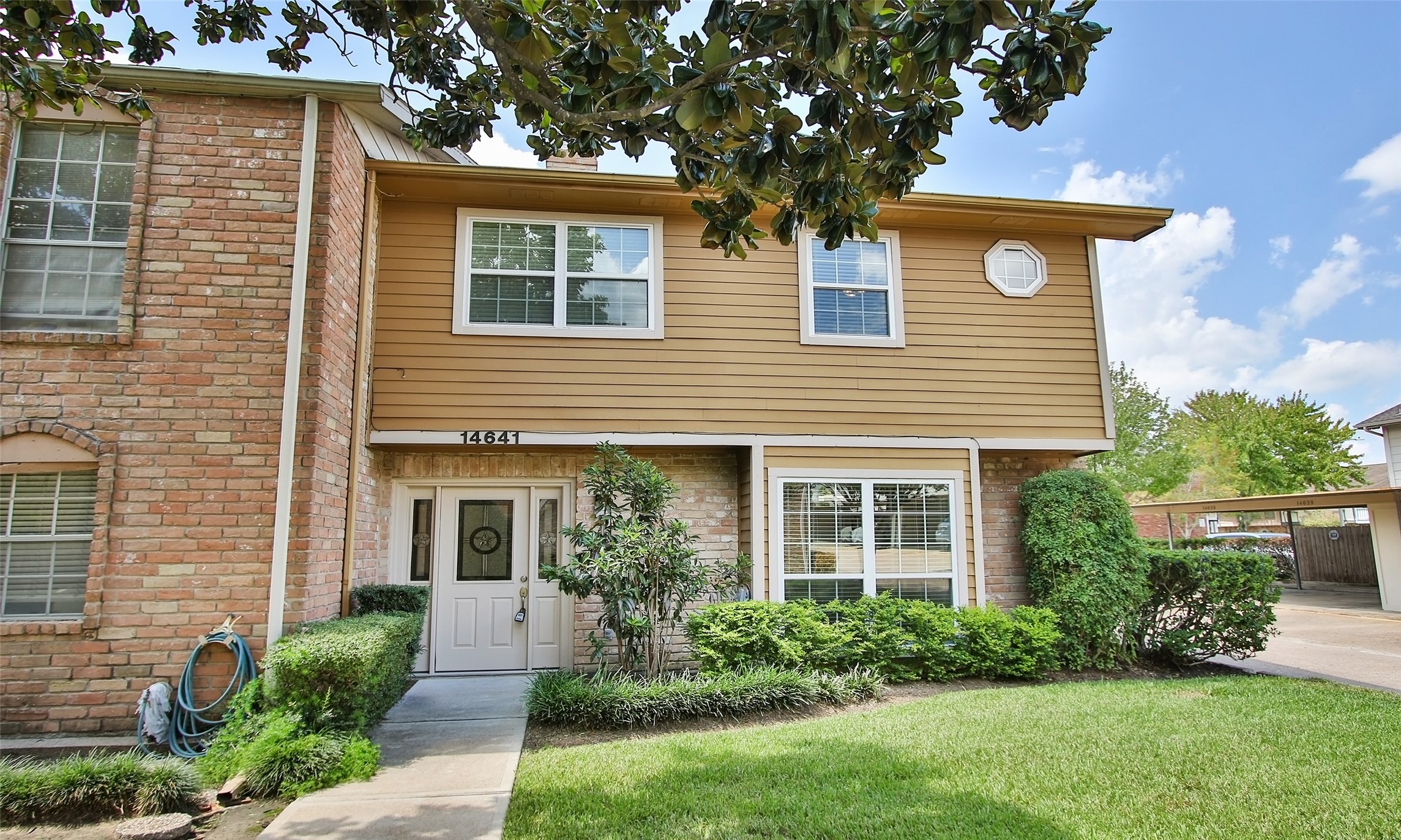 14641 Perthshire Road Houston, TX 77079 - Photo 1 of 37 14641 Perthshire - end-unit 3 bedroom townhome facing quiet courtyard