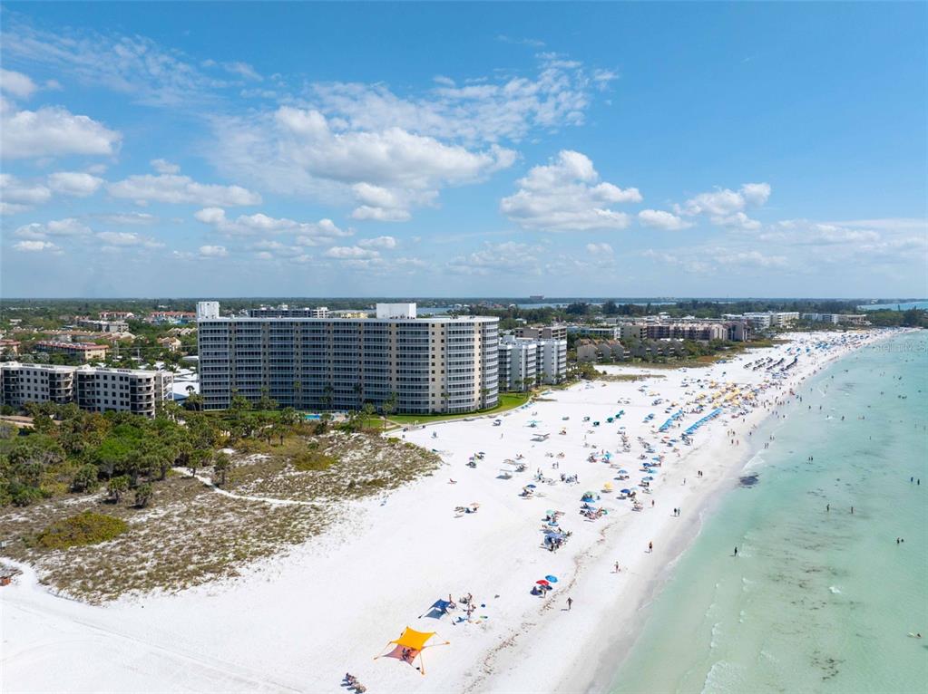 6300 Midnight Pass Road, Unit 708 Sarasota, FL 34242 - Photo 47 of 49 a view of beach and ocean