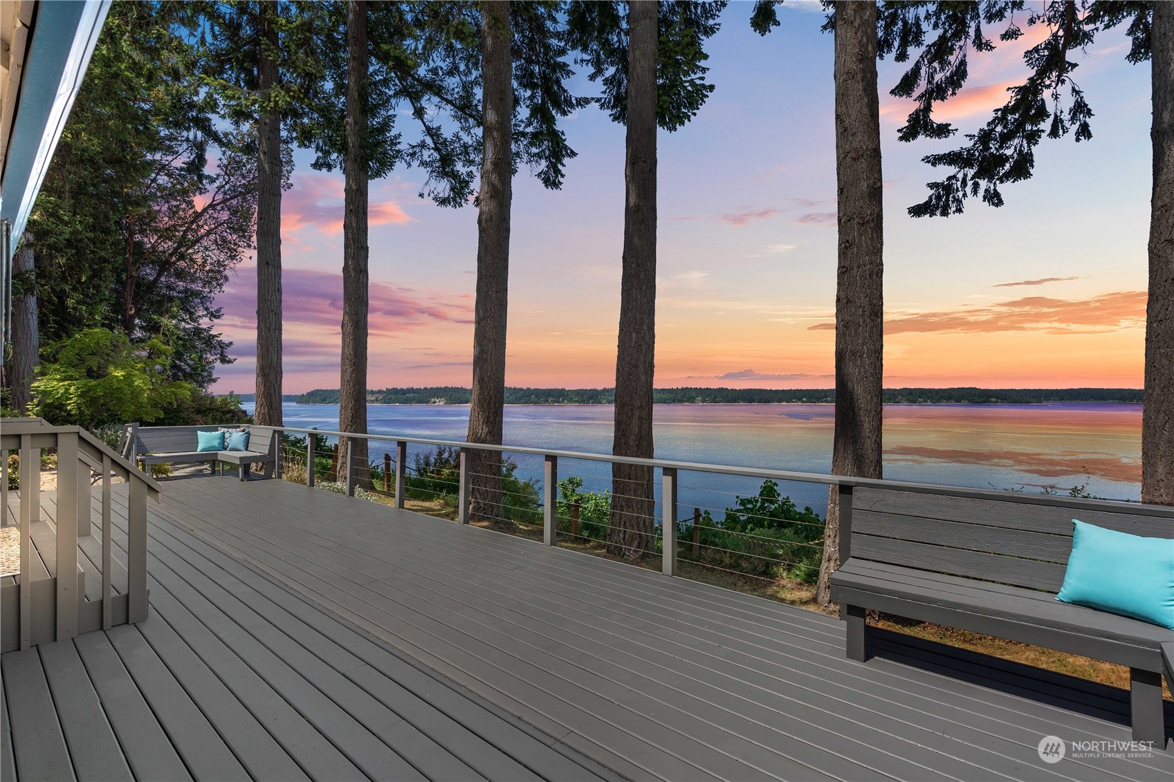 8615 Higgins Cove Road Anderson Island, WA 98303 - Photo 40 of 40 a view of ocean with city view