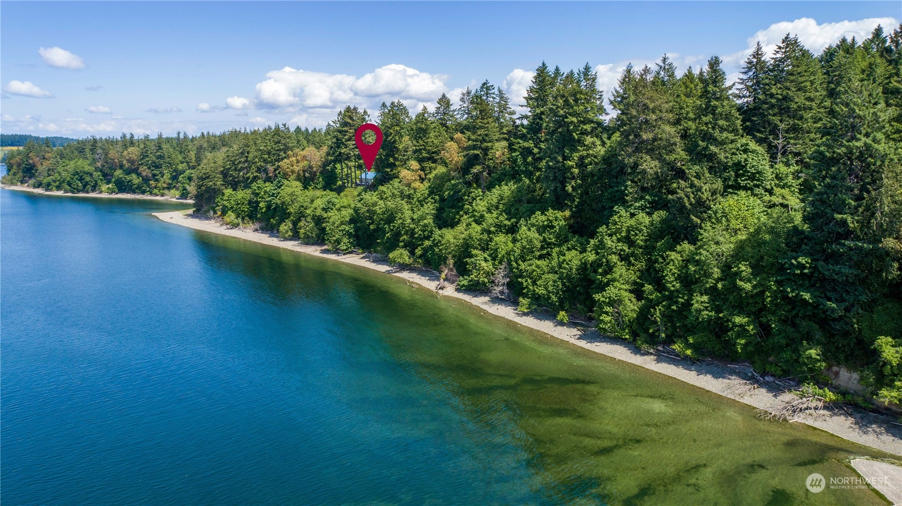 8615 Higgins Cove Road Anderson Island, WA 98303 - Photo 4 of 40 a view of a garden with a building in the background