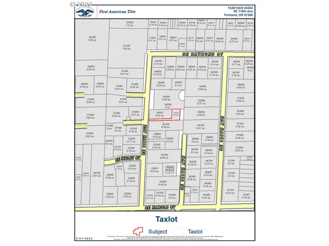 $115,000 | 0 Southeast 118th Avenue, Portland, OR 97266