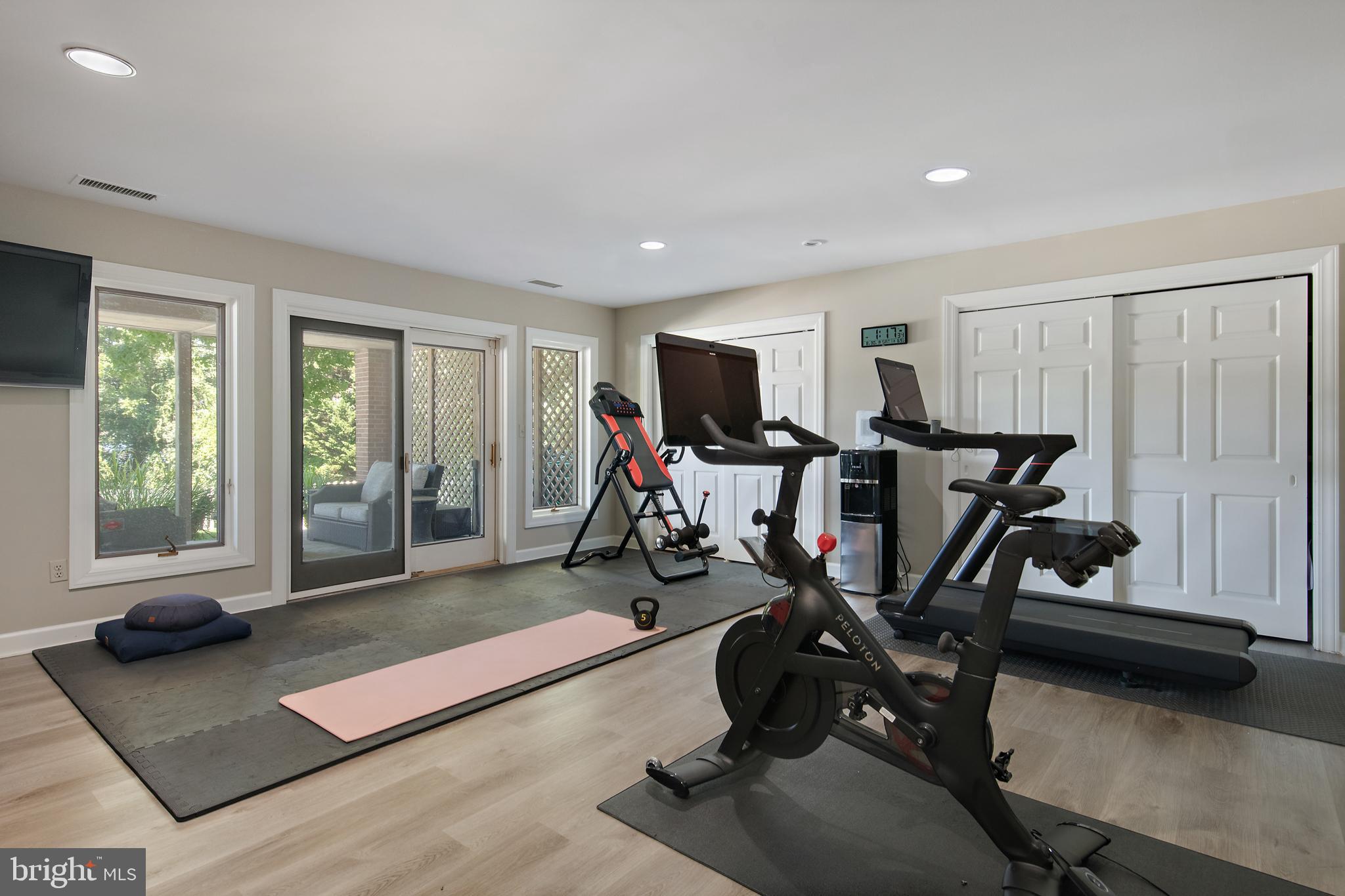 812 Coachway Annapolis, MD 21401 - Photo 50 of 75 a view of a room with gym equipment