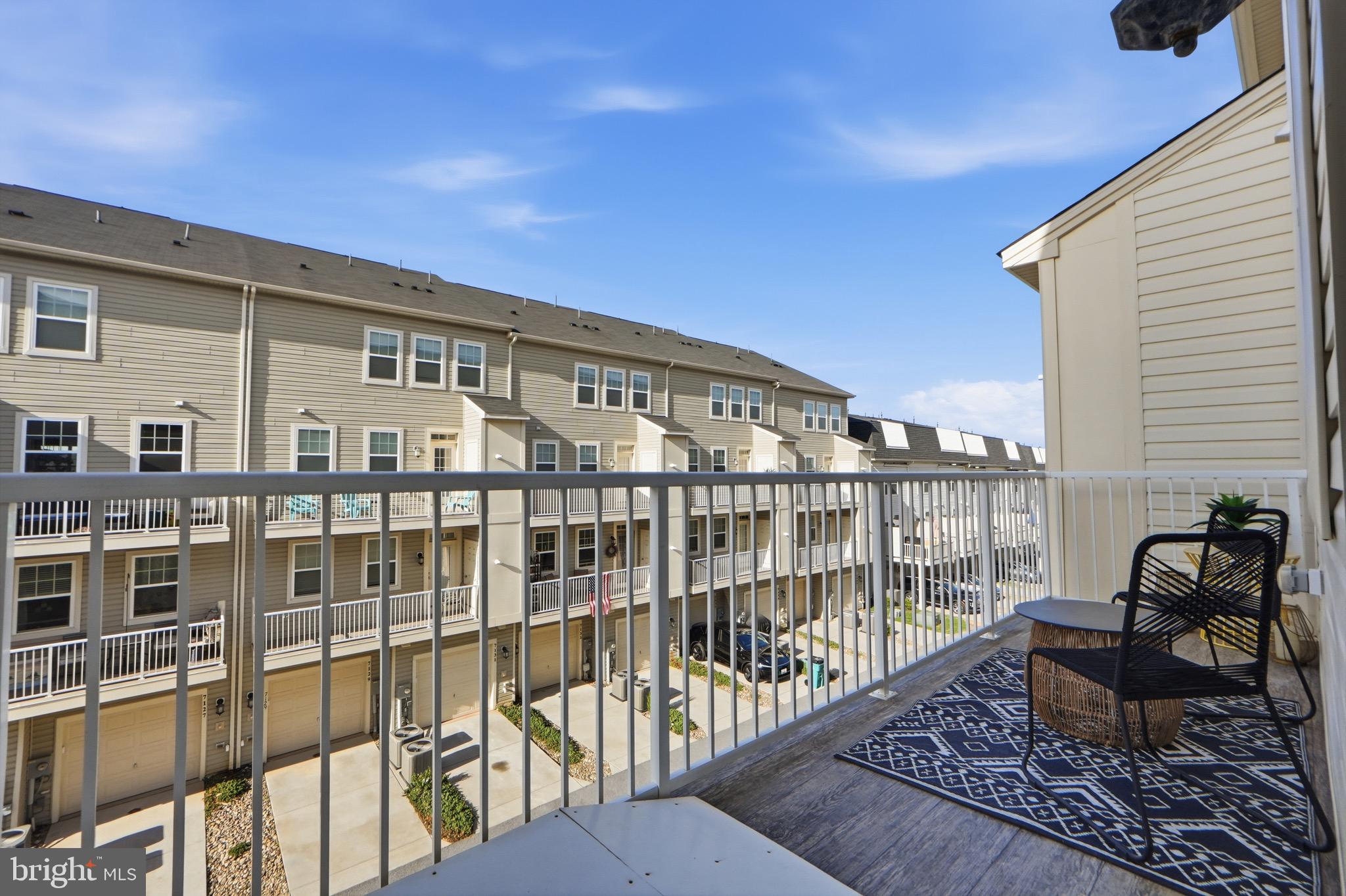7134 Proclamation Place Frederick, MD 21703 - Photo 16 of 40 Balcony with storage