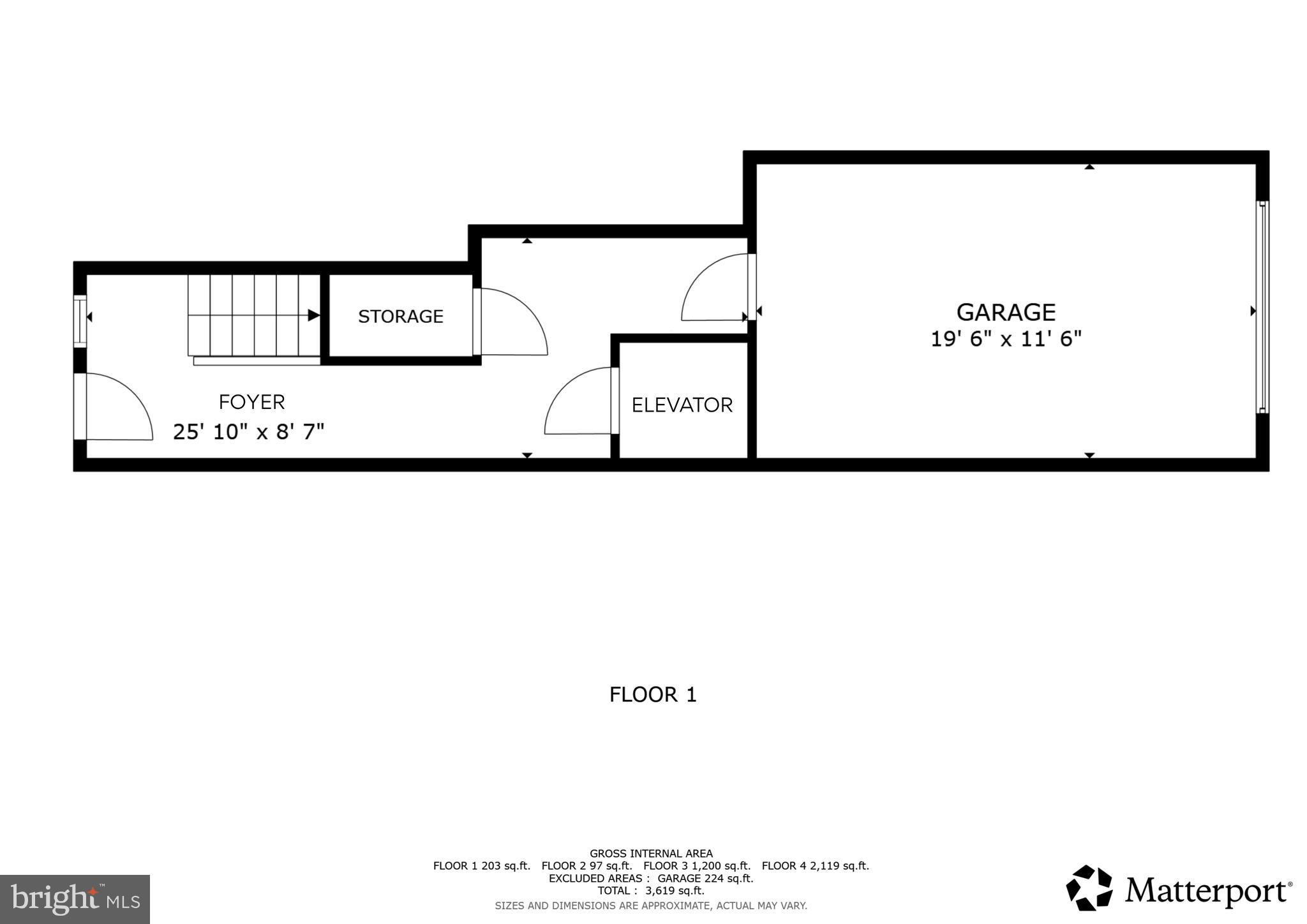 7134 Proclamation Place Frederick, MD 21703 - Photo 38 of 40 Entry Level Floor Plan