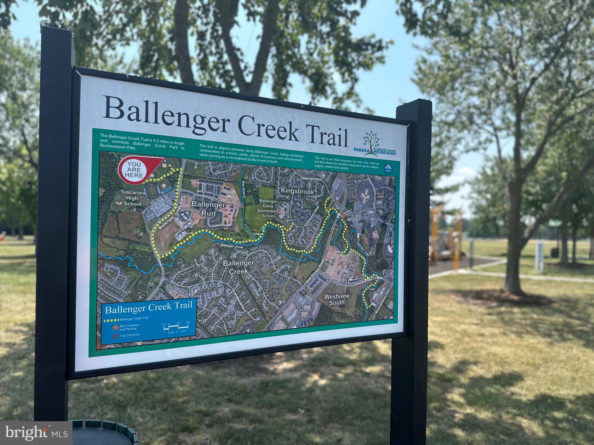 7134 Proclamation Place Frederick, MD 21703 - Photo 37 of 40 Located right on the Ballenger Creek Trail