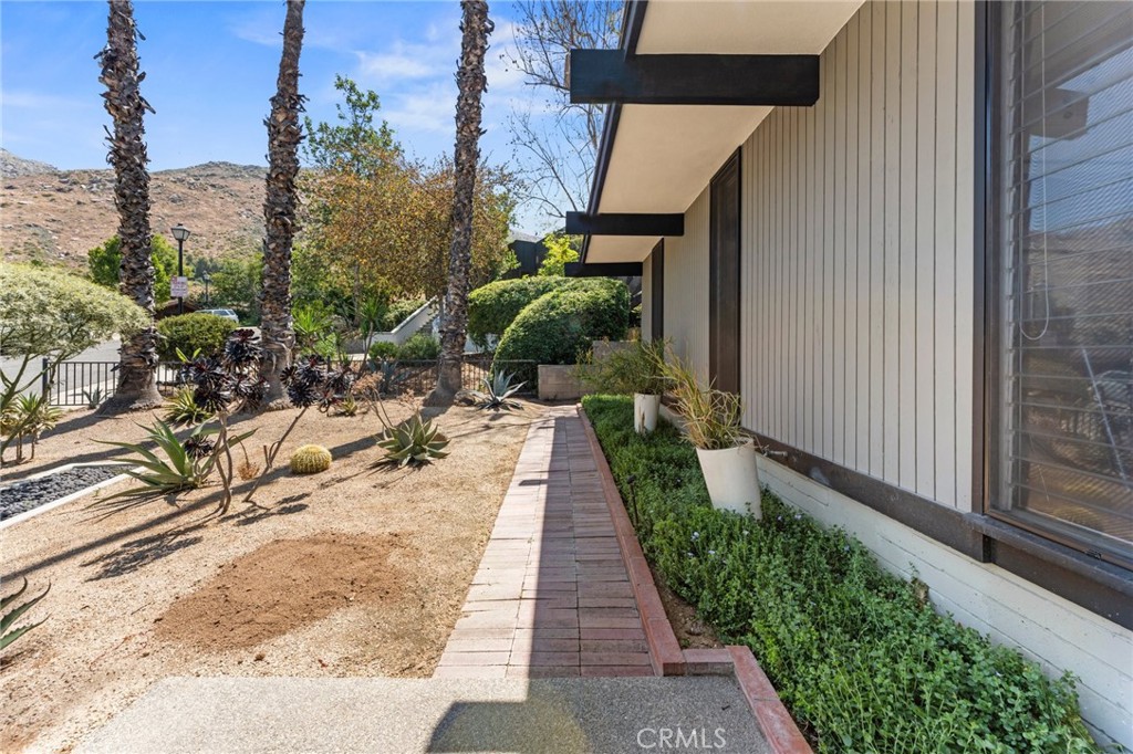 4259 Quail Road Riverside, CA 92507 - Photo 50 of 72 a view of a backyard with potted plants