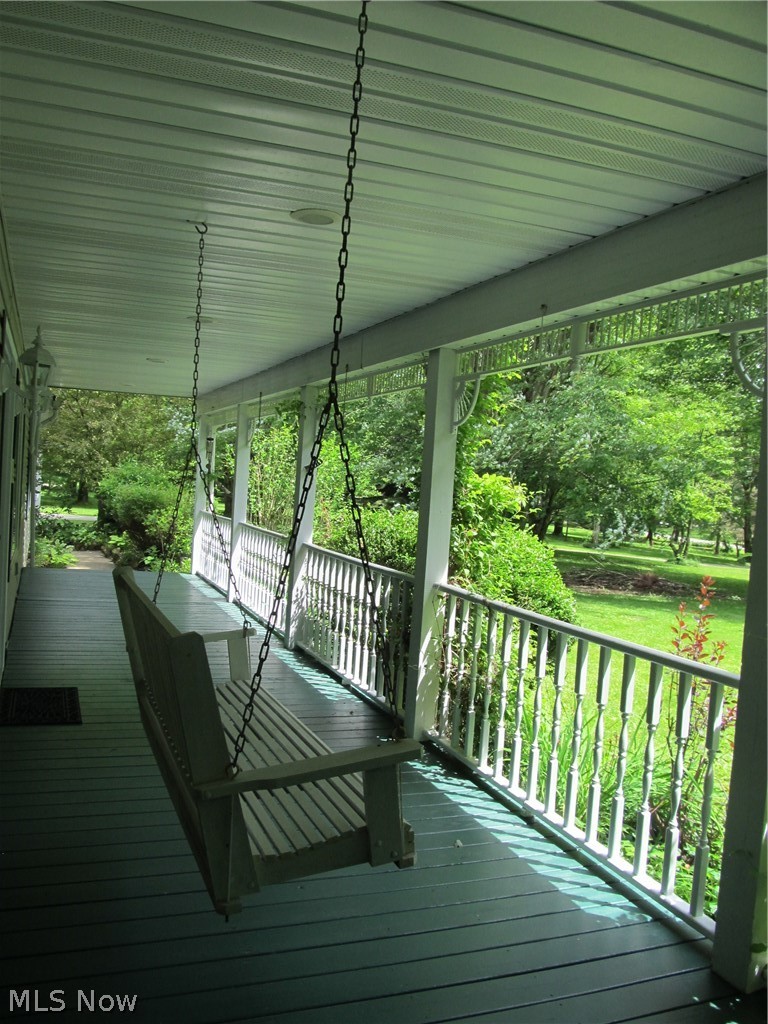 16723 Claridon Troy Road Burton, OH 44021 - Photo 5 of 30 Enjoy the outdoors from your covered front porch