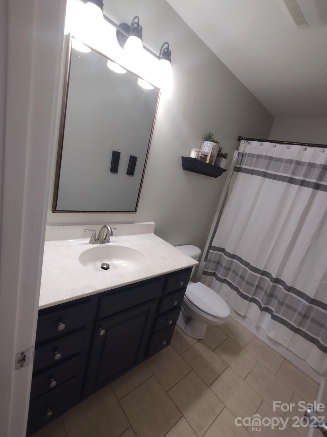 80 South Sunset Ridge Drive Etowah, NC 28729 - Photo 20 of 48 a bathroom with a sink and mirror