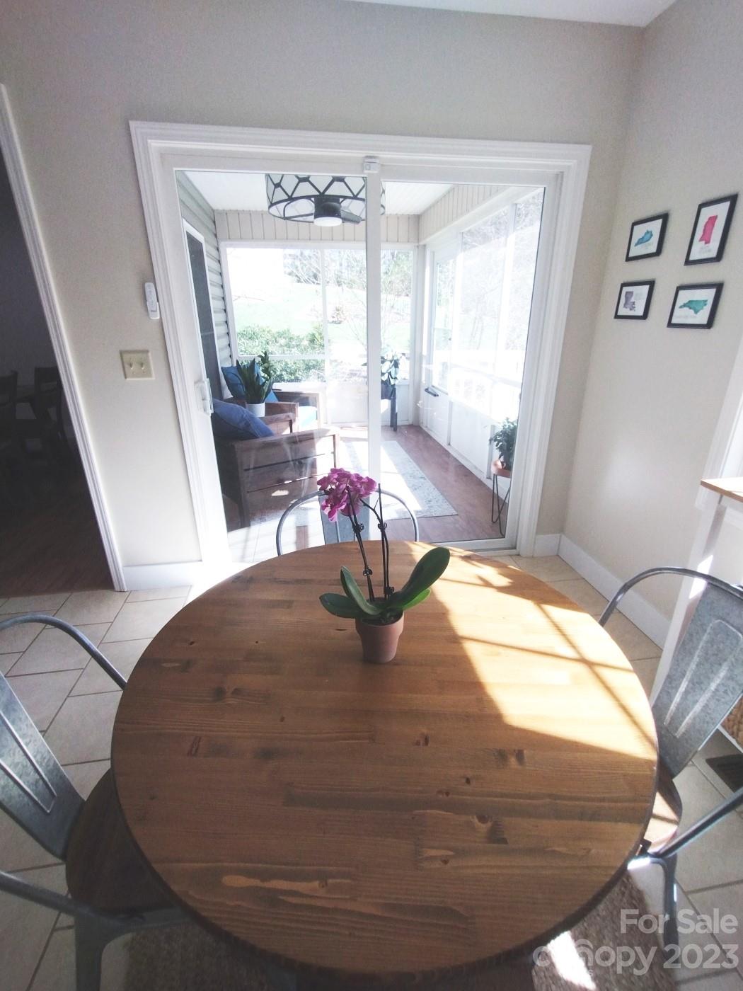 80 South Sunset Ridge Drive Etowah, NC 28729 - Photo 9 of 48 a close view of dining table