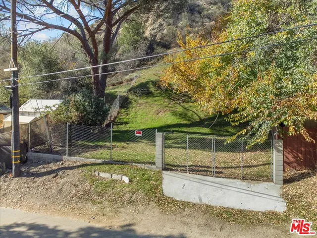 a backyard of a house