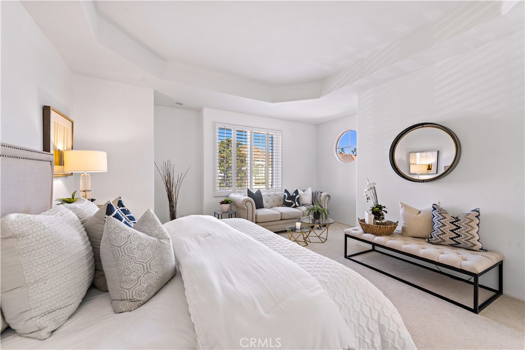 16 Clermont Newport Coast, CA 92657 - Photo 21 of 29 a bedroom with bed and a window