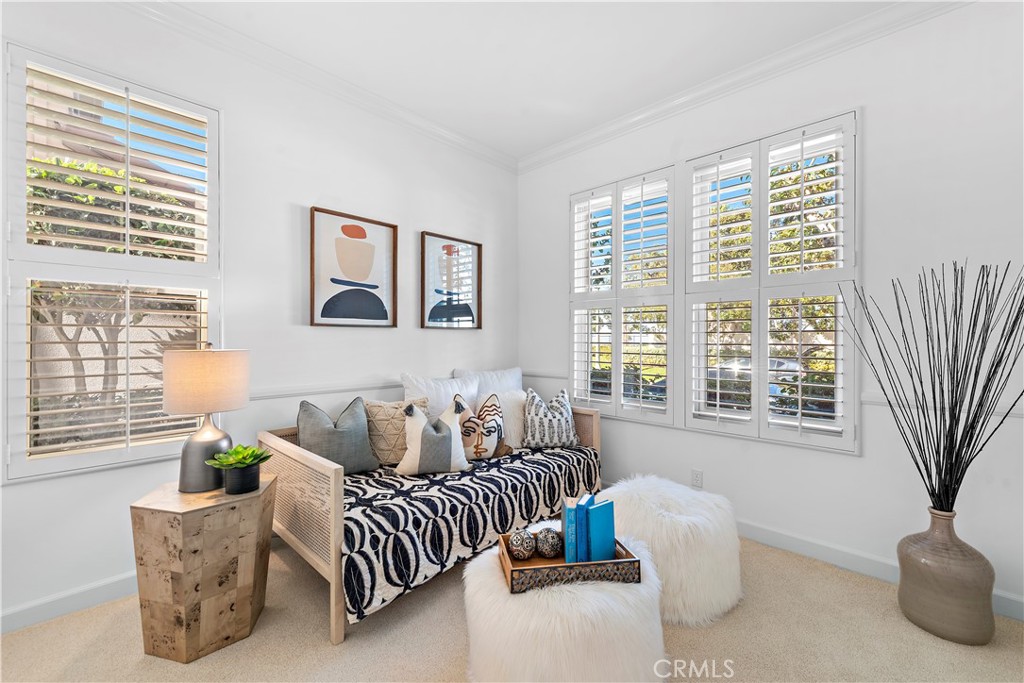 16 Clermont Newport Coast, CA 92657 - Photo 6 of 29 a living room with furniture and a potted plant