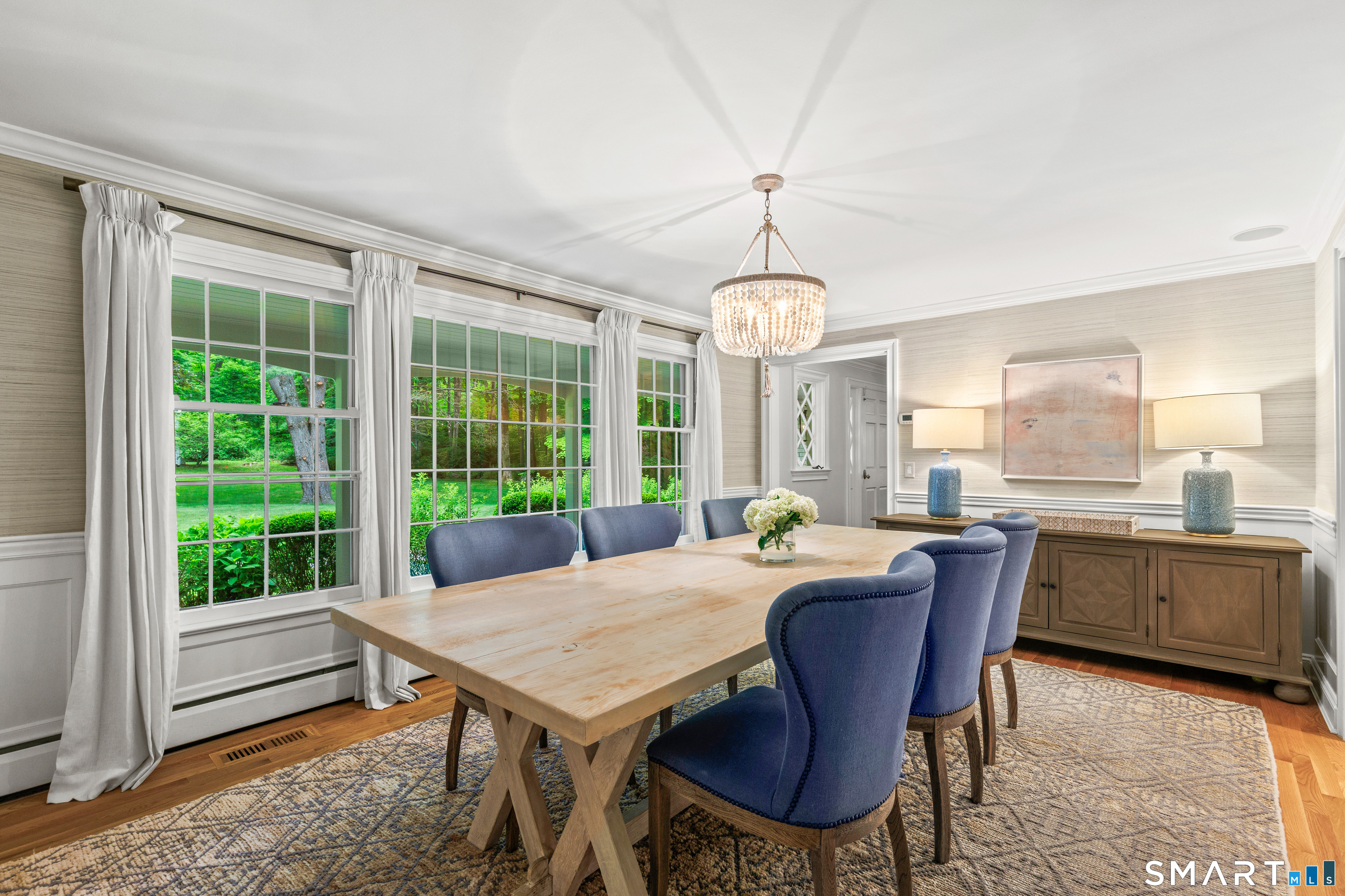 599 North Wilton Road New Canaan, CT 06840 - Photo 14 of 37 Formal dining room
