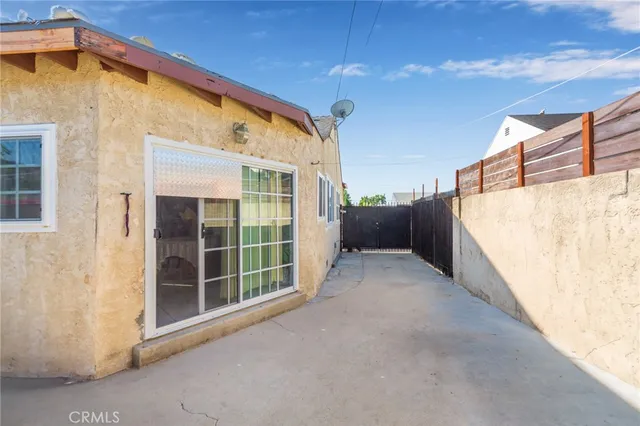 a view of balcony with furniture