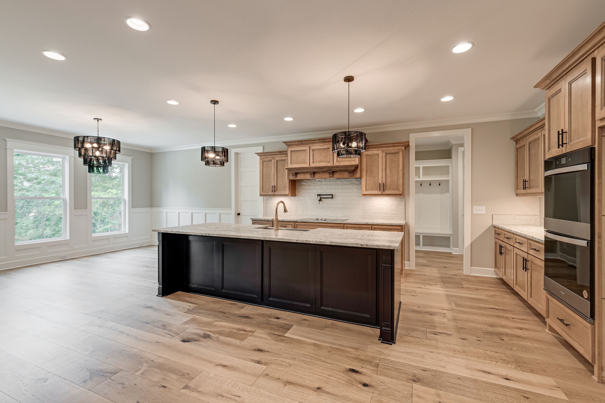 1635 Phillips Road Lebanon, TN 37087 - Photo 13 of 40 a large kitchen with kitchen island a sink stainless steel appliances and cabinets